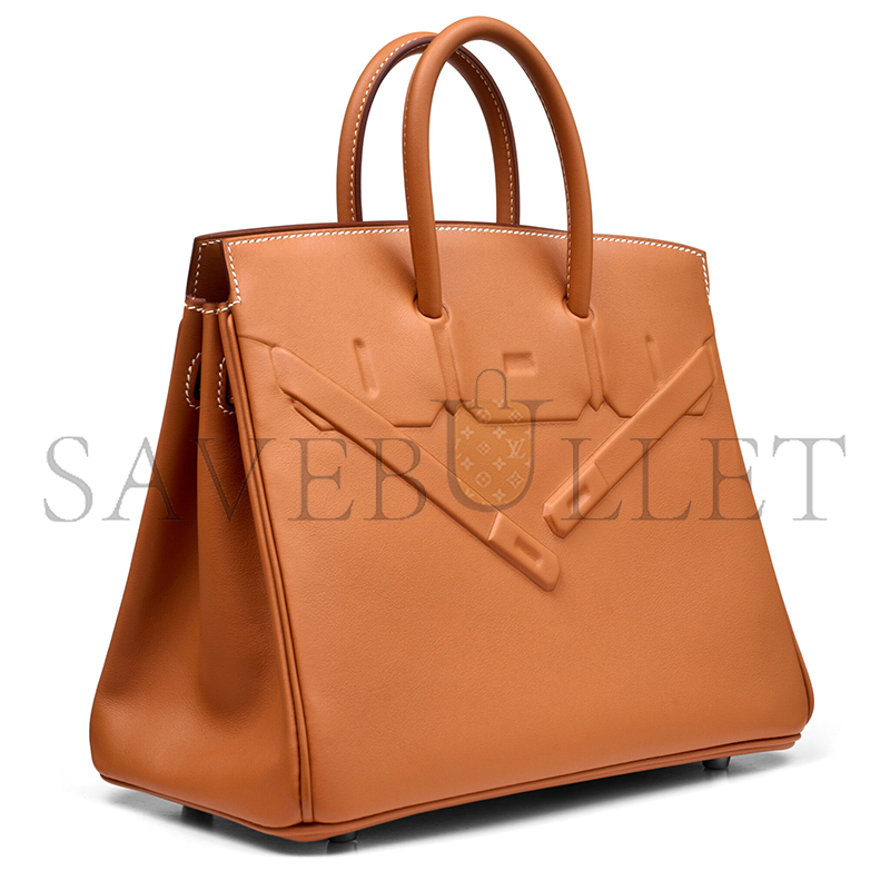 H**me5 master birkin 25 shadow gold swift (25*20*13cm)